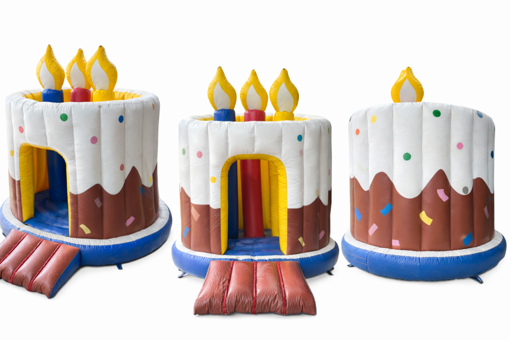 Cake bouncing castle