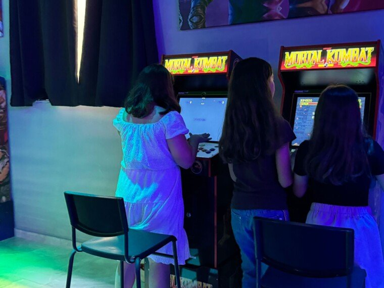 arcades close up