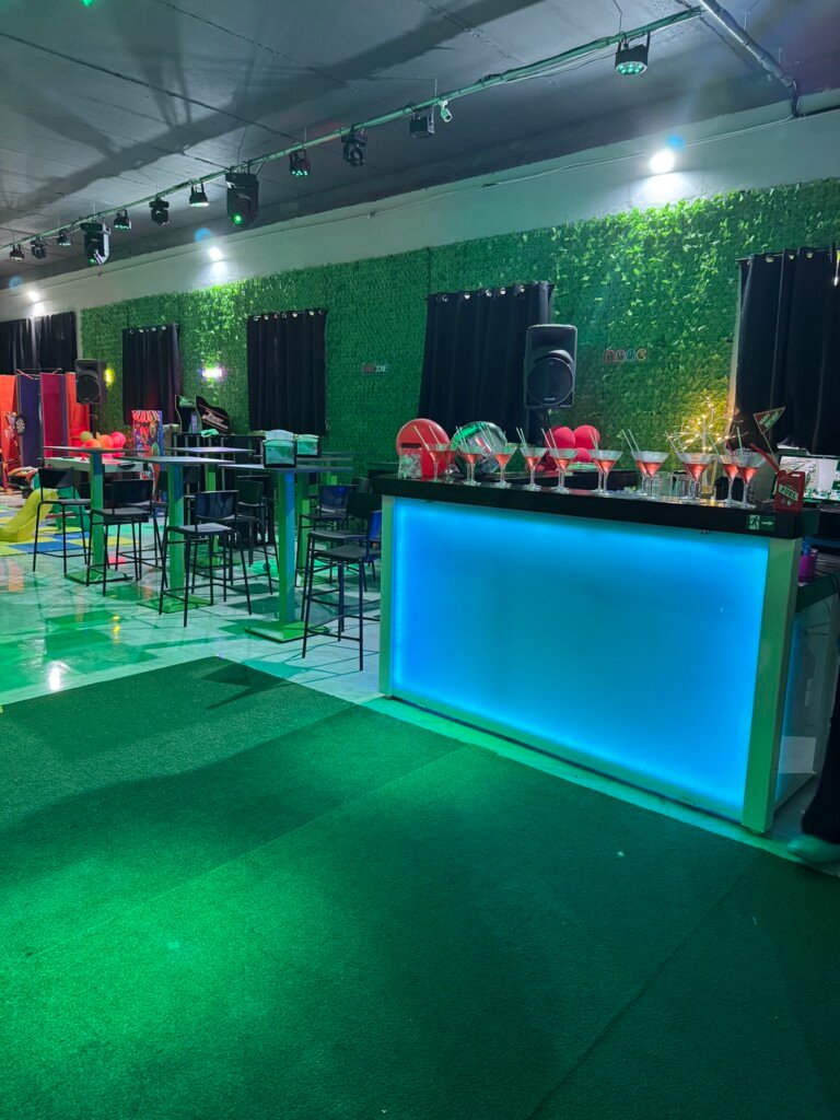 bar and dinning tables