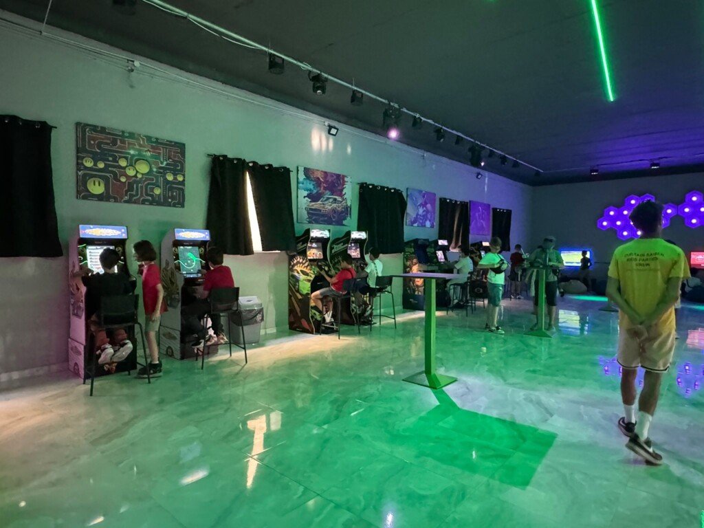 left side of main area