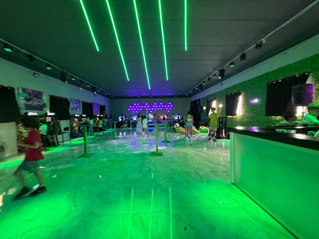 middle view of main area