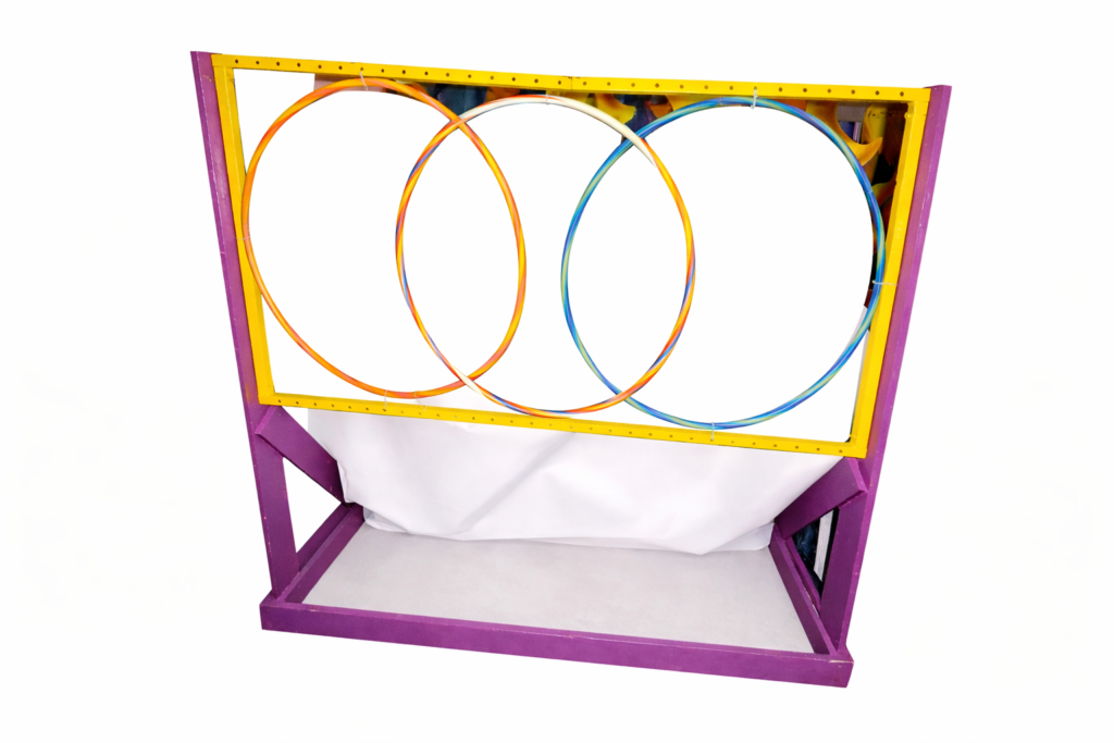 Pas through circle